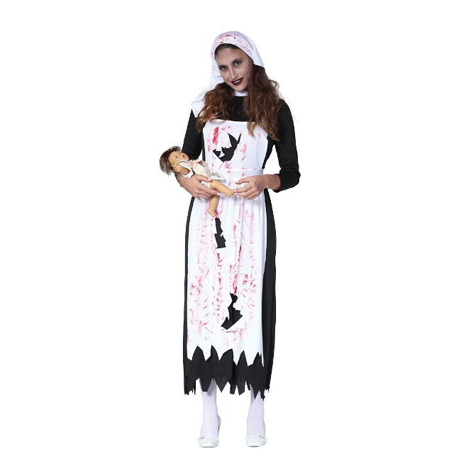 Costume infermiera insanguinata donna Halloween