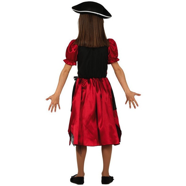 Costume pirata a strisce per bambina