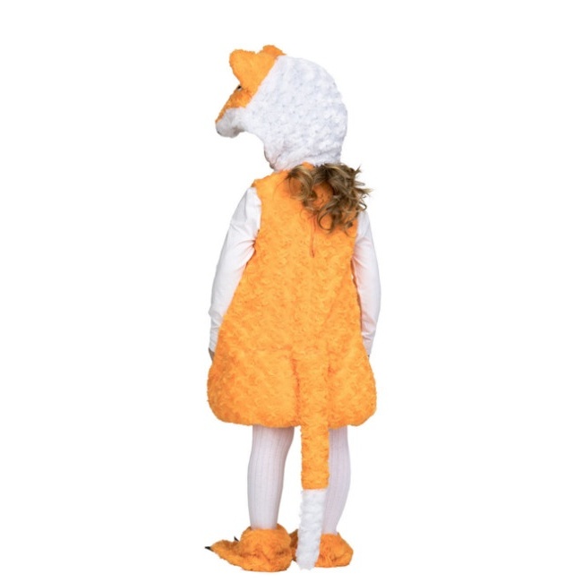 Costume volpe con cappuccio da bambina per 30,50 €