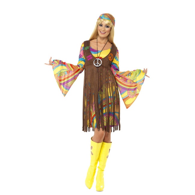 Costume da Hippie anni Sessanta per donna