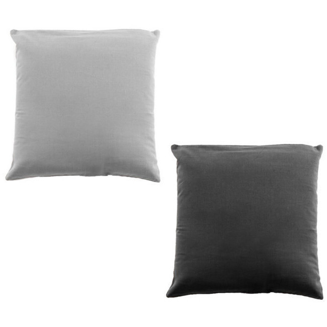 Cuscino liscio grigio o antracite 60 cm - DCasa - 1 pz. per 23,25 €