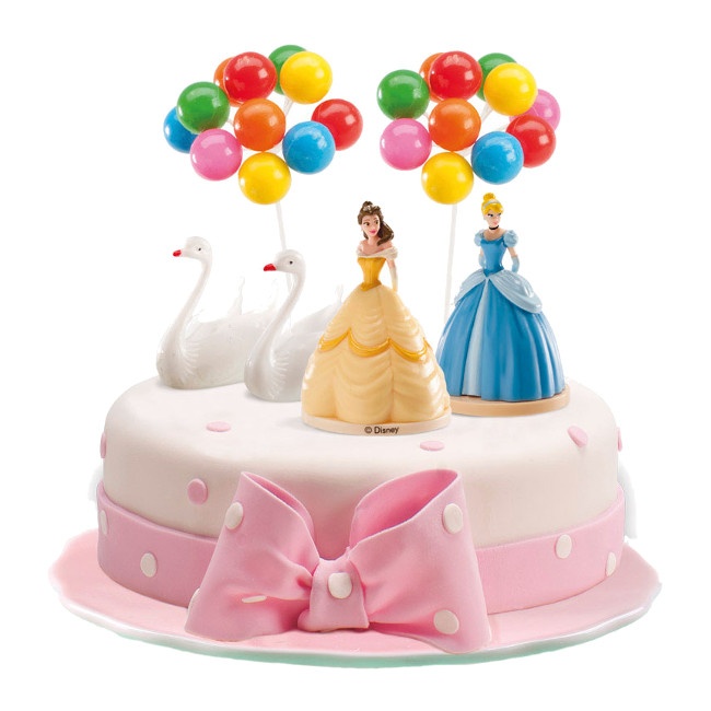 Statuetta Cake Topper per Decorazione Torta Principesse Disney