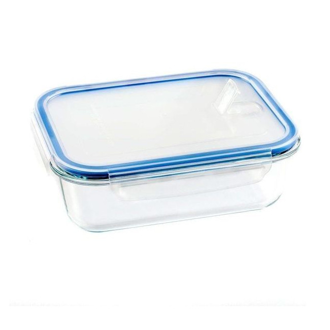 0,37 L Tupperware rettangolare in vetro - Vier per 3,75 €