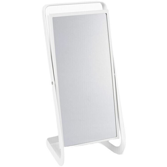 Specchio da tavolo girevole bianco - DCasa per 9,50 €