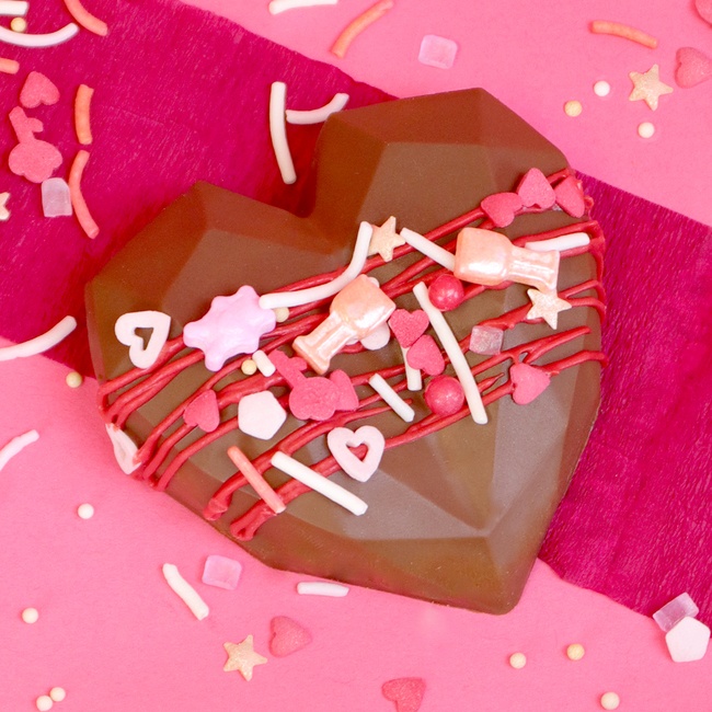 Decorazioni I LOVE YOU in ZUCCHERO SPRINKLE MIX per torte dolci - 60g