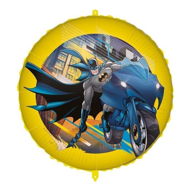 Batman palloncino foil balloon mylar round rotondo (46cm, 18'') originale  DC Comics : : Casa e cucina