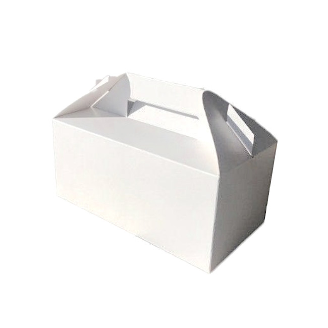 Set 12 scatole bianche per torta 40x40x15 cm