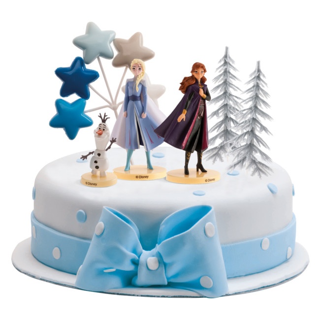 Kit decorazione torta Frozen 2 - 6 unità per 25,25 €