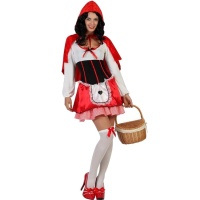 Costume Carnevale Cappuccetto Rosso 80-100 cm