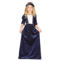 Costume da donna medievale per bambini