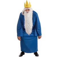 Costume da re del ghiaccio per uomo