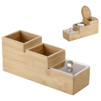 Organizzatore per bagno e cotone 28 x 11,8 x 9,5 cm