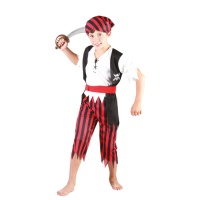Costume da pirata berbero con berretto per bambini