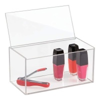 Organizzatore di trucco 20,3 x 10,2 x 10,2 cm con coperchio