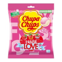 Miscela al gusto di fragola Chupa Chups - 10 unità