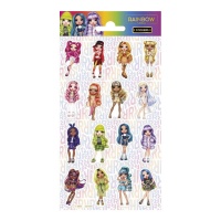 Adesivi glitterati Rainbow High - 1 foglio