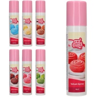 Spray effetto velluto commestibile 100 ml - Funcakes