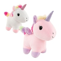 Unicorno peluche 30 cm - 1 pezzo