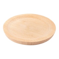 Svuota tasche rotondo in legno da 13,8 cm - DCasa