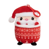 Peluche Babbo Natale 10 cm