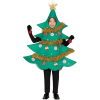 Costume da albero di Natale per bambini