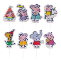 Plettri Peppa Pig 4,8 x 3,9 cm - 16 pz.