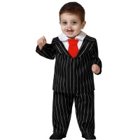 Costume da padre di famiglia spettrale per bambino