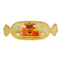 Vassoio per caramelle Happy Halloween 34 x 13 cm