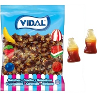 Bottiglie di cola mini - Vidal - 1 kg