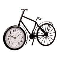 Orologio da tavolo a bicicletta nero - DCasa