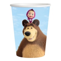 Tazze Masha e l'Orso 200 ml - 8 pz.