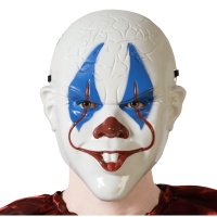 Maschera da clown sorridente