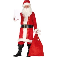 Costume da Babbo Natale rosso per uomo