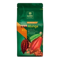 Gocce di cioccolato fondente Alunga 41% al latte 1 kg - Cacao Barry