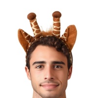 Fascia per capelli a giraffa