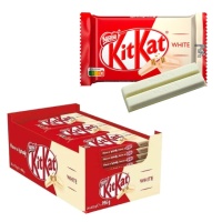 KitKat al cioccolato bianco con biscotto - Nestlé - 24 unità