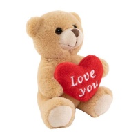 Peluche orso Love you 12,5 cm