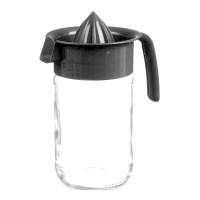 Spremiagrumi manuale in vetro 660 ml nero - Leknes