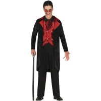 Costume da vampiro notturno per adolescenti