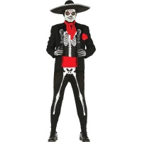 Costume da scheletro da Catrina adolescente