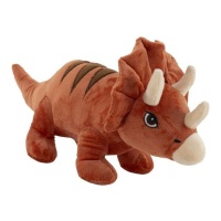 Giocattolo di peluche di dinosauro Triceratops da 37 cm