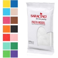 Argilla da modellare colorata - Saracino - 250 g