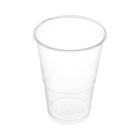 Bicchieri di plastica trasparente da 350 ml - 15 pz.