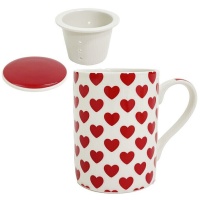 Tazza Hearts da 295 ml con filtro