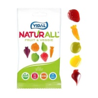 Gomme di frutta e verdura - Vidal - 60 gr