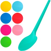 Cucchiai di plastica colorati 12,5 cm - 25 pz.