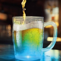 Boccale di birra con luce da 500 ml