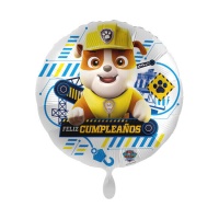 Palloncino Paw Patrol Rubble 43 cm