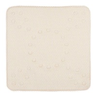 Tappetino antiscivolo per doccia 53 x 52,5 cm in gomma beige