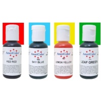 Set di coloranti in gel Americolor per principianti - Americolor - 4 pz.